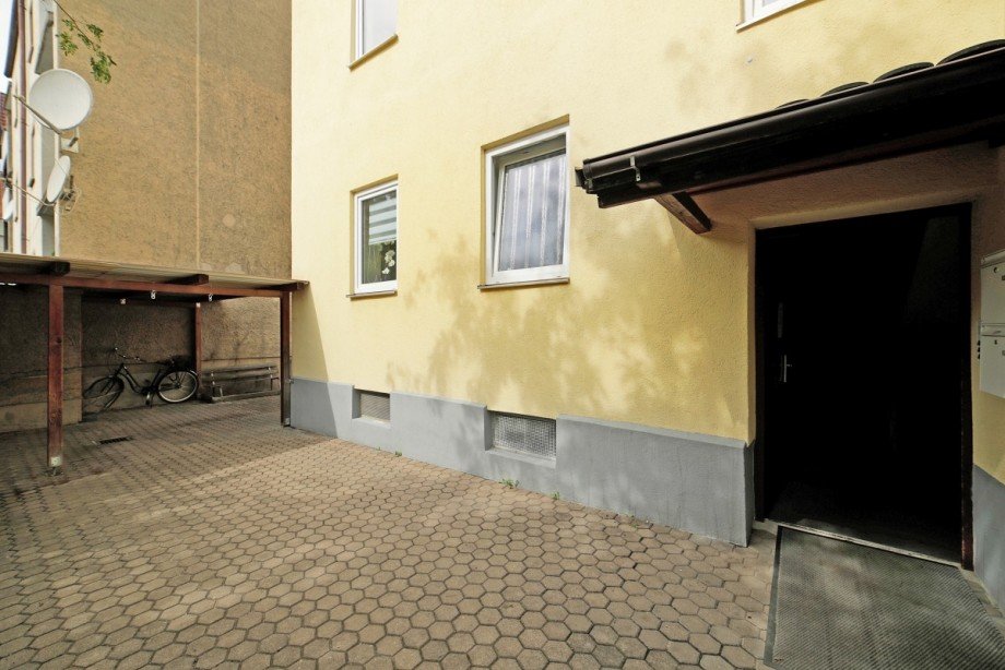 Aussenansicht Mehrfamilienhaus Augsburg